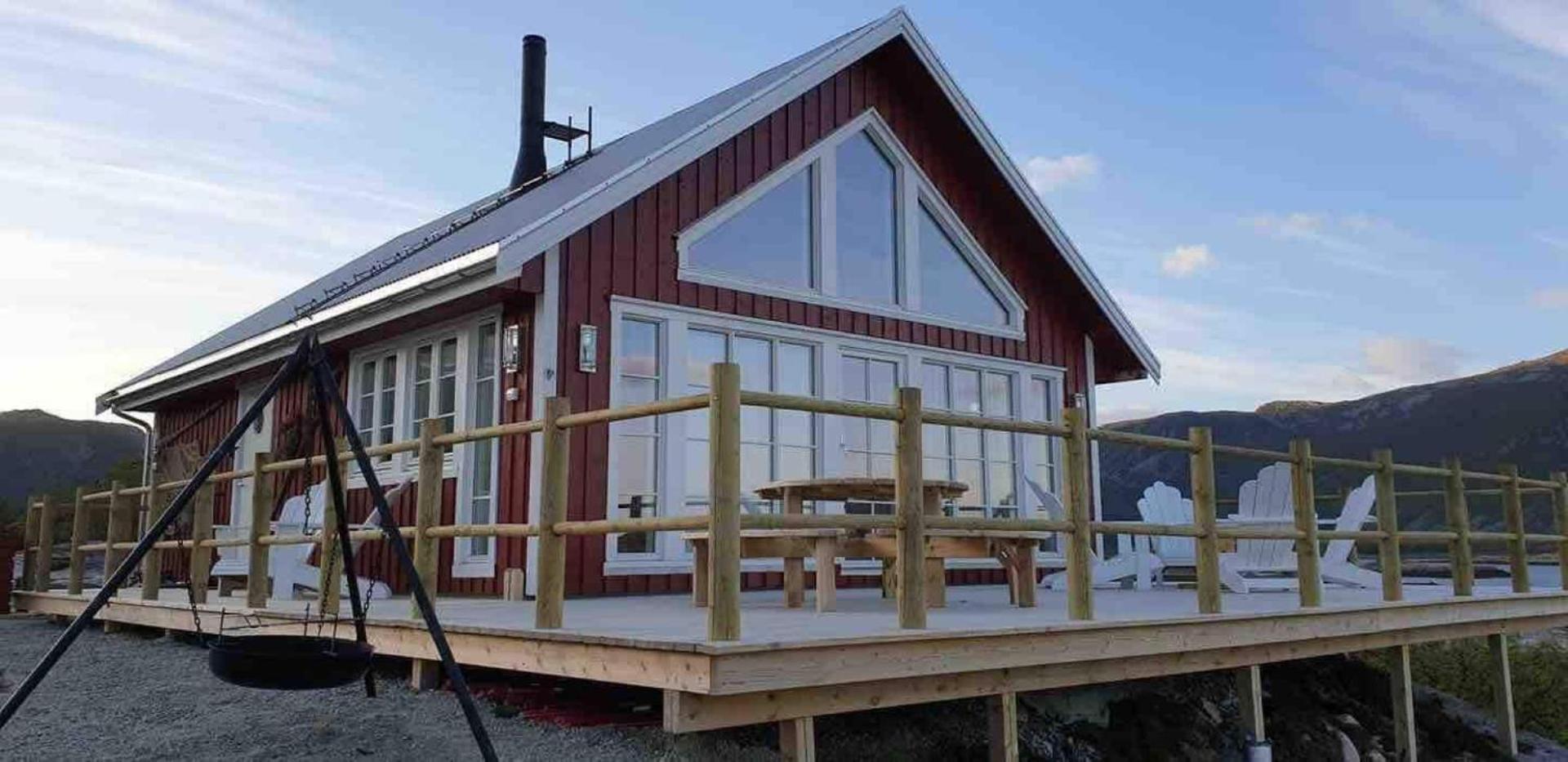 Valberg High Quality Seaview Cabin Екстериор снимка